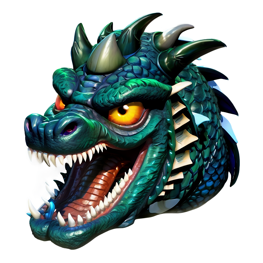 Stylized Dragon Mascot Png 77 PNG