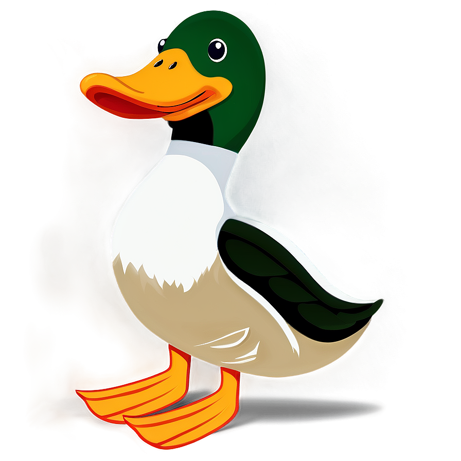 Stylized Duck Design Png Mmf96 PNG