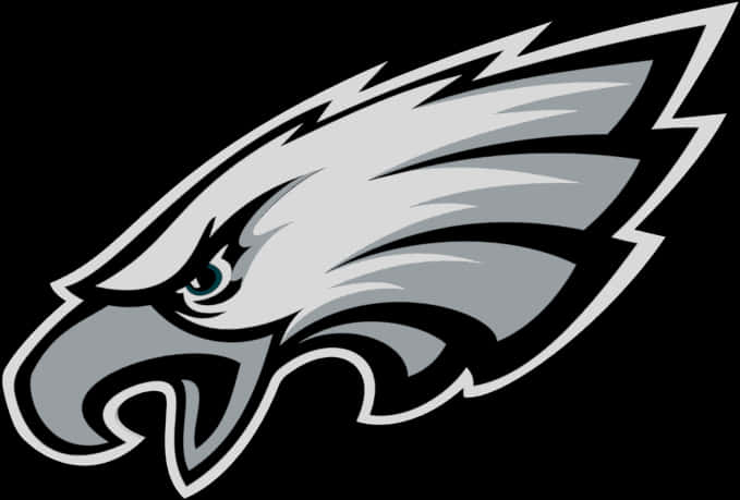 Stylized Eagle Head Logo PNG