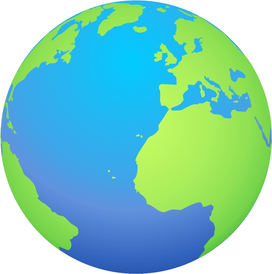 Stylized Earth Clipart PNG