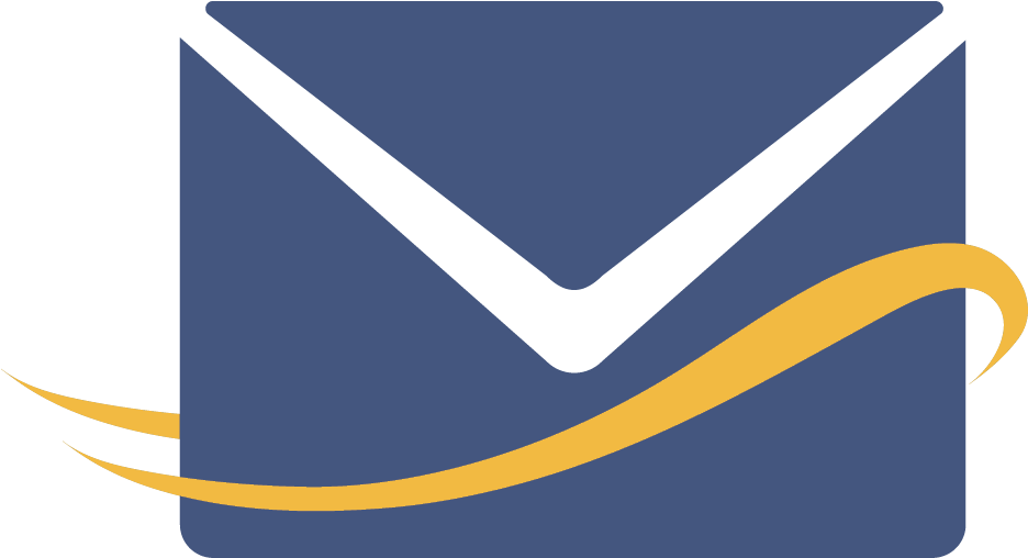 Stylized Envelope Logo PNG