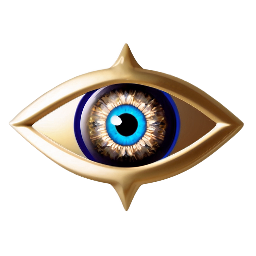 Stylized Evil Eye Png Mwe PNG