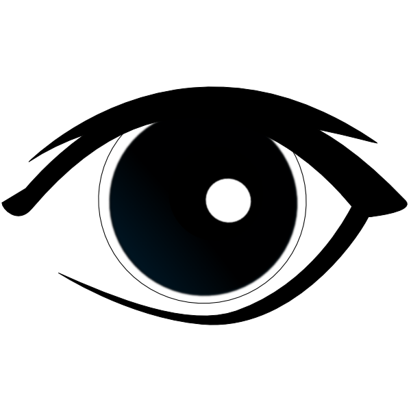 Stylized Eye Clipart PNG