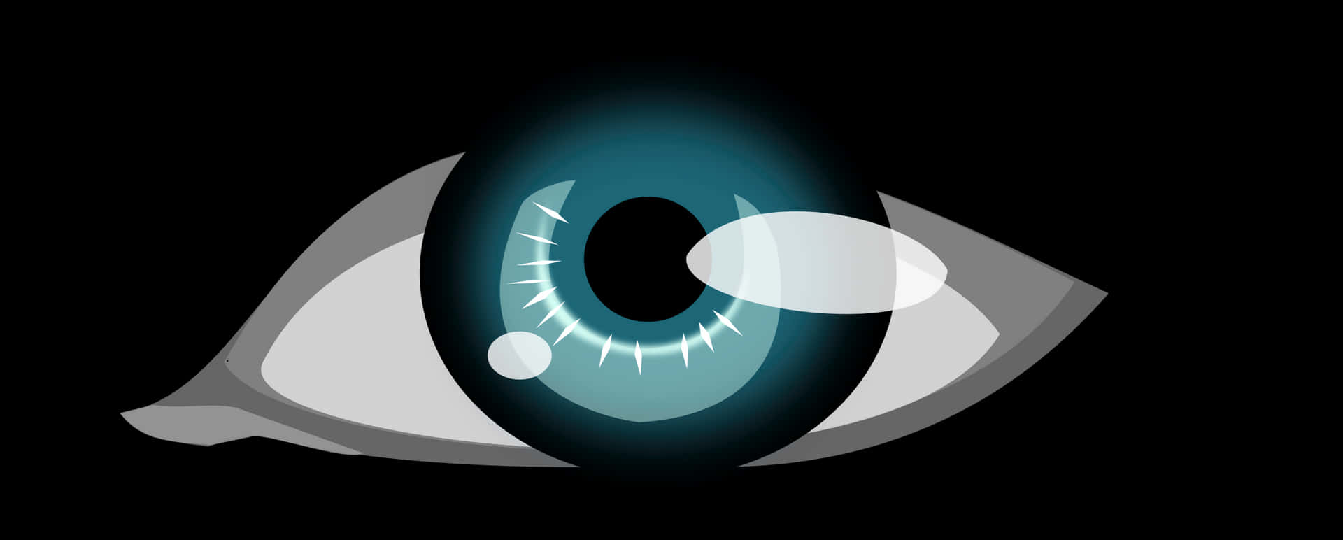 Stylized Eye Graphic PNG