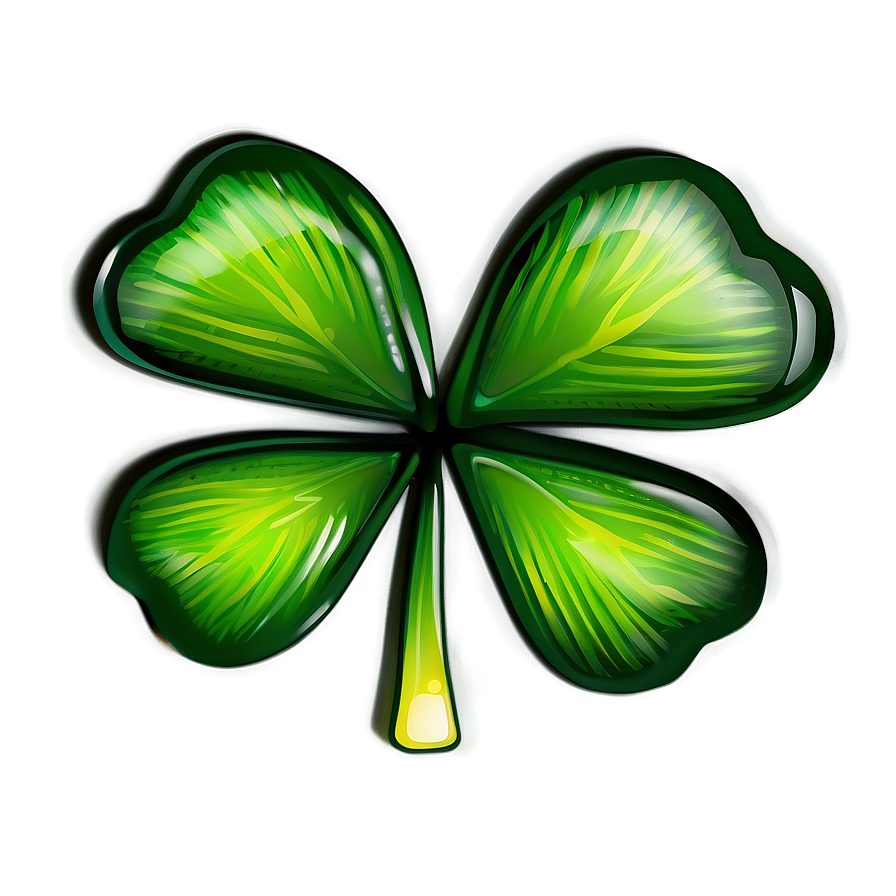 Stylized Four Leaf Clover Png 98 PNG
