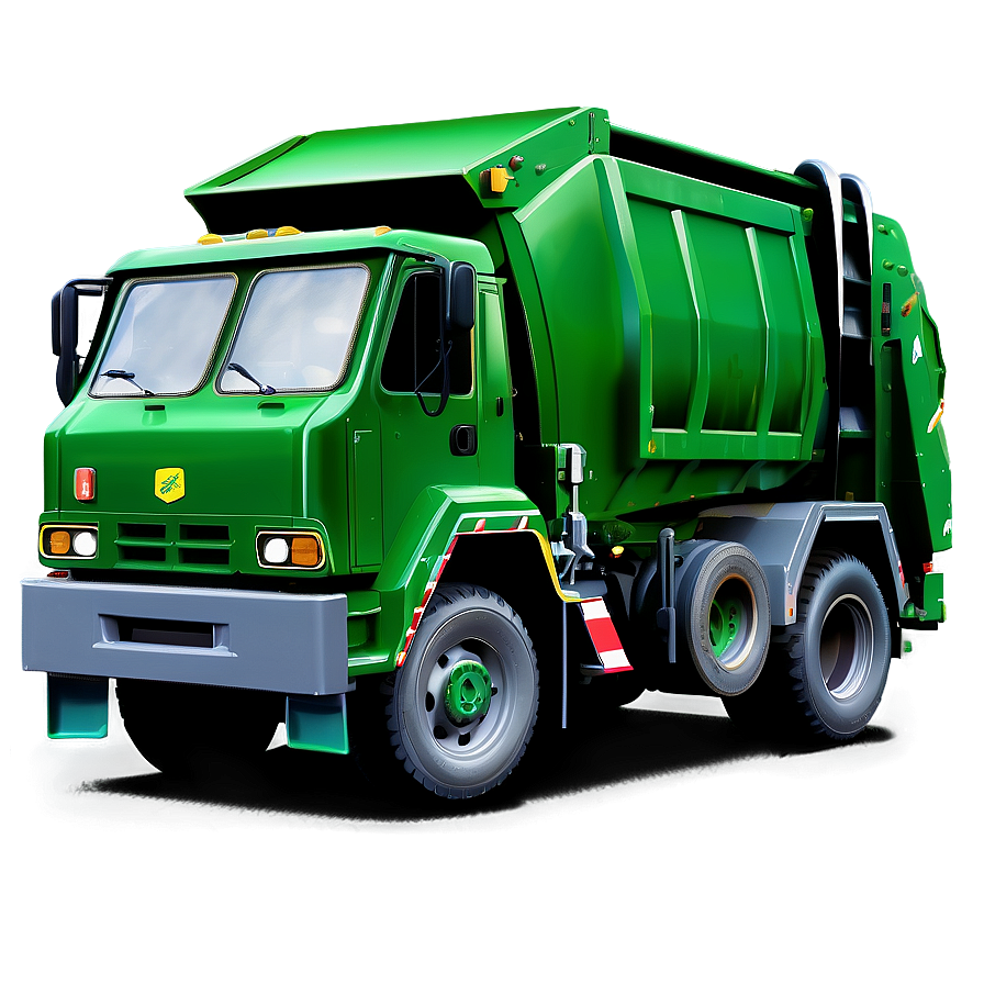 Stylized Garbage Truck Png Ktv34 PNG