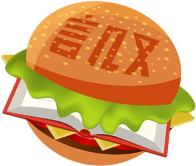 Stylized Hamburger Icon PNG