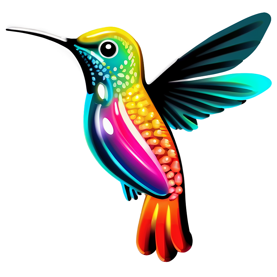 Download Stylized Hummingbird Png 05212024 | Wallpapers.com