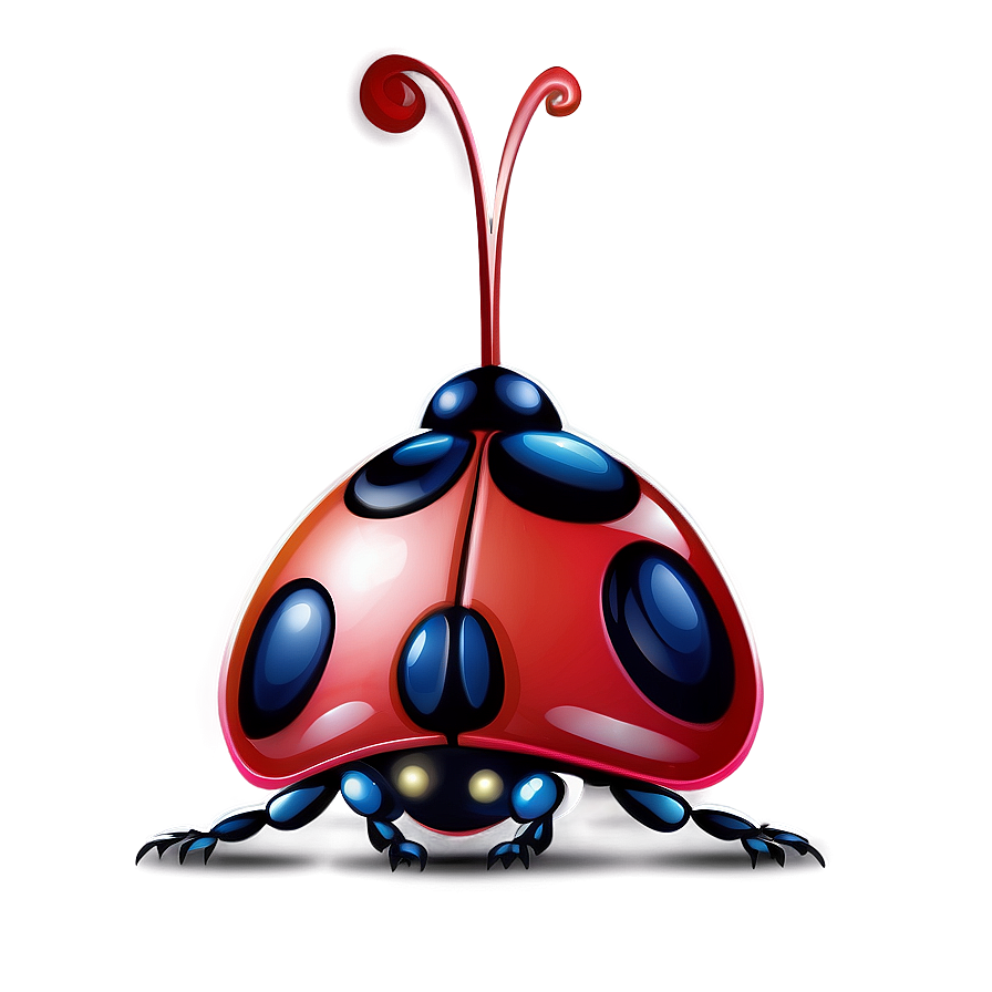 Stylized Ladybug Art Png Spk PNG