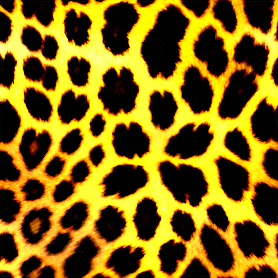 Stylized Leopard Texture Png 06252024 PNG