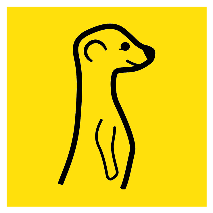 Stylized Meerkat Illustration PNG