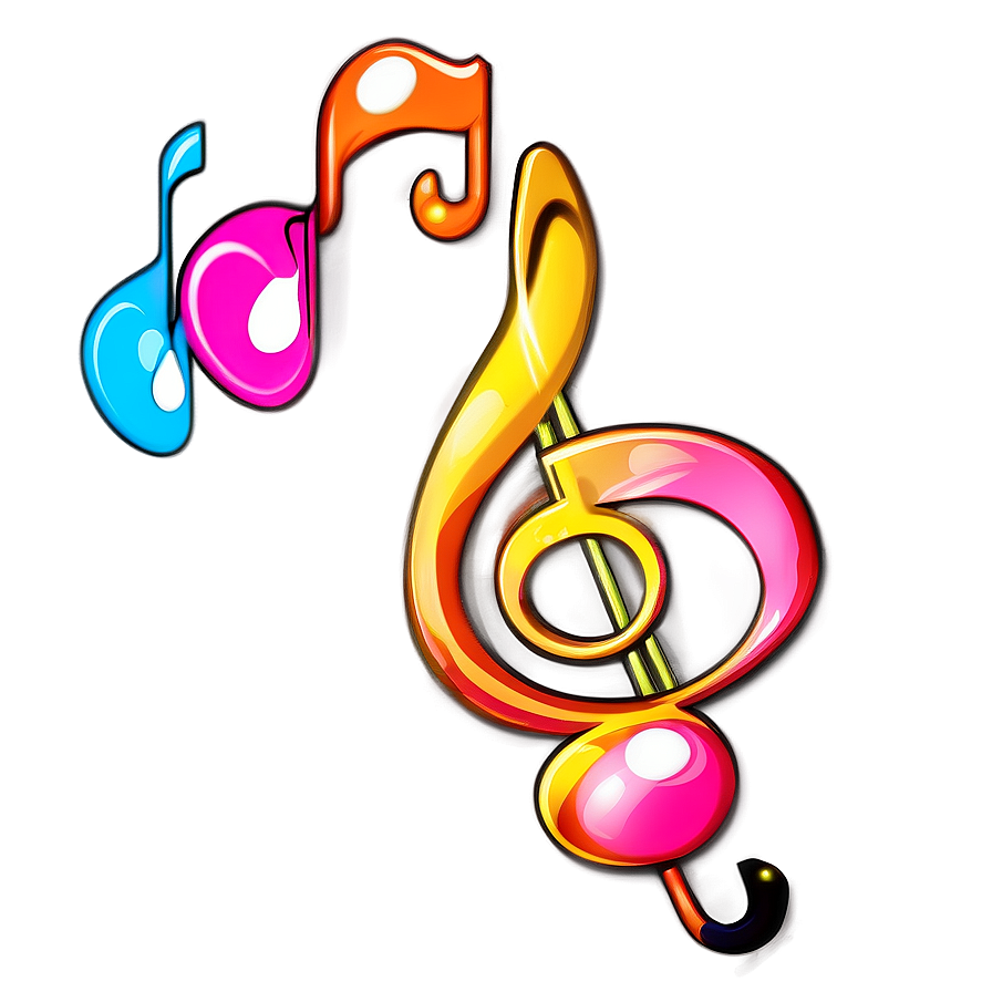 Download Stylized Music Note Clipart Png Sxa26 