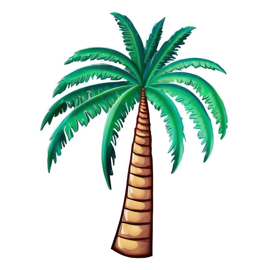 Stylized Palm Tree Png Mwk PNG