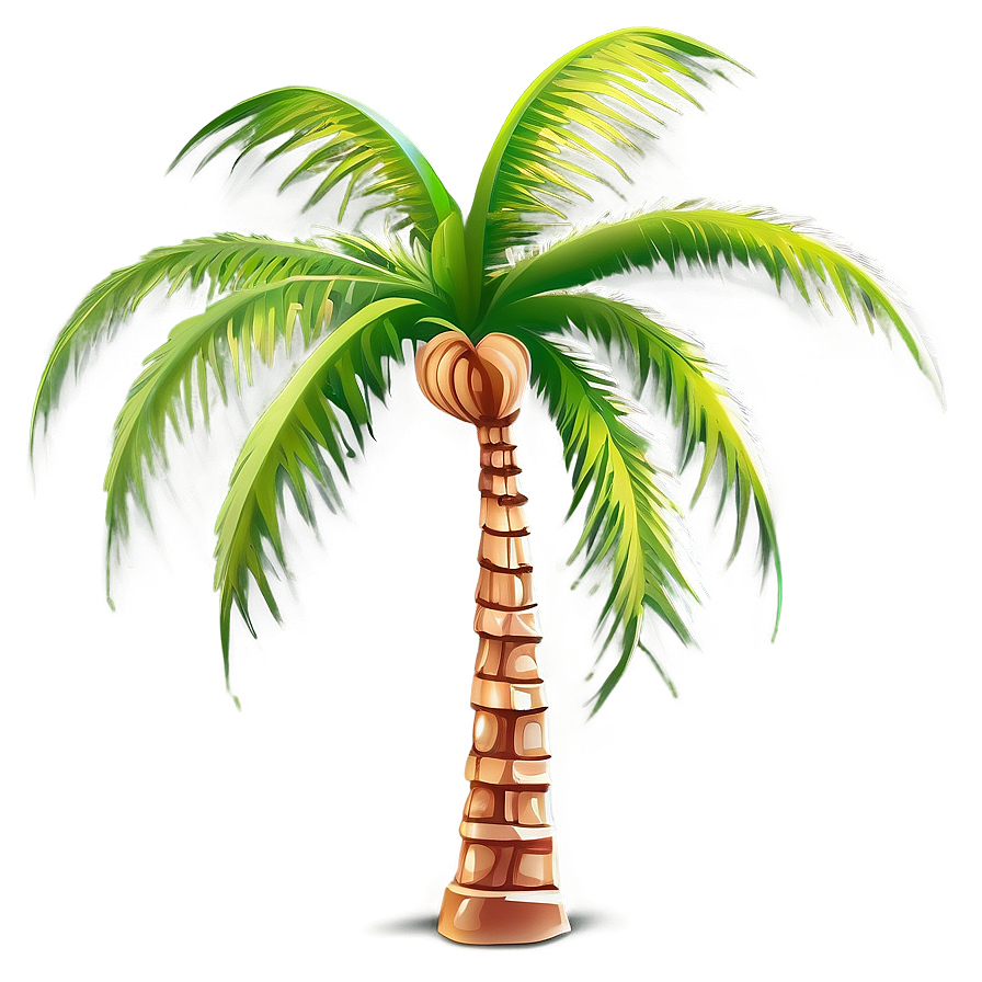 Stylized Palm Trees Png Huj PNG