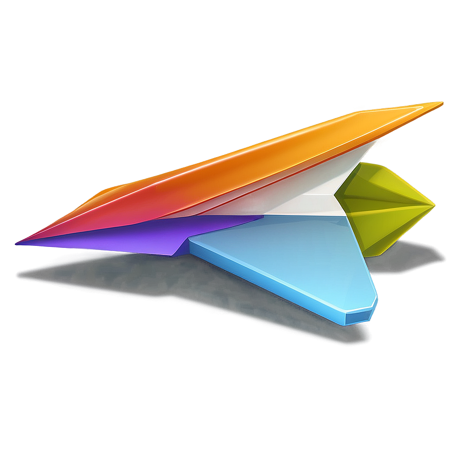 Stylized Paper Plane Png Gyo PNG