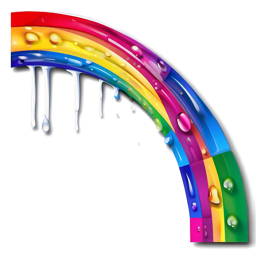 Stylized Rainbow Icon Png Fiu PNG