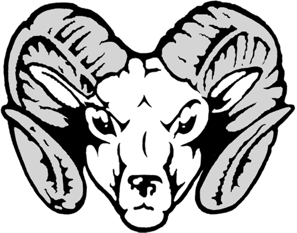 Stylized Ram Head Graphic PNG