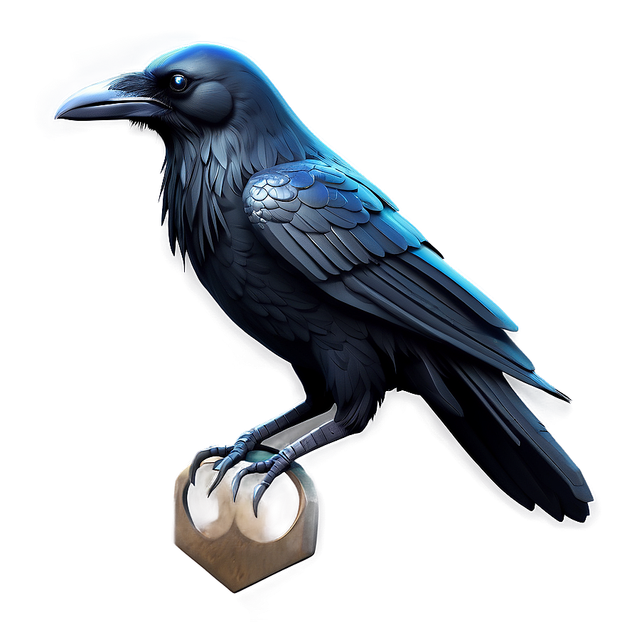 Stylized Raven Png Qtb PNG