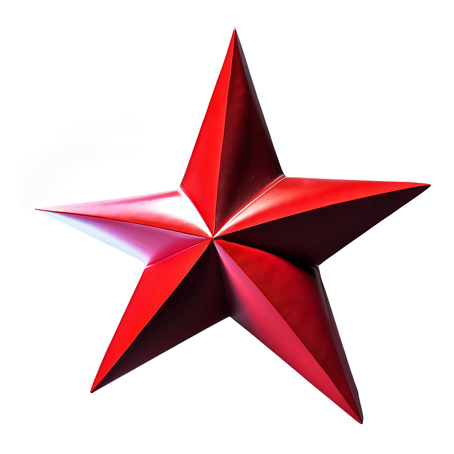 Stylized Red Star Png Ckq65 PNG