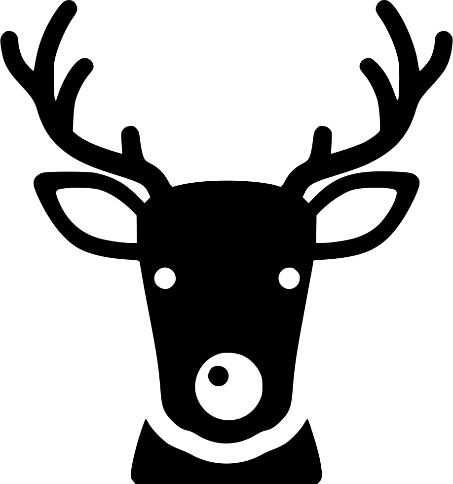 Stylized Reindeer Graphic PNG