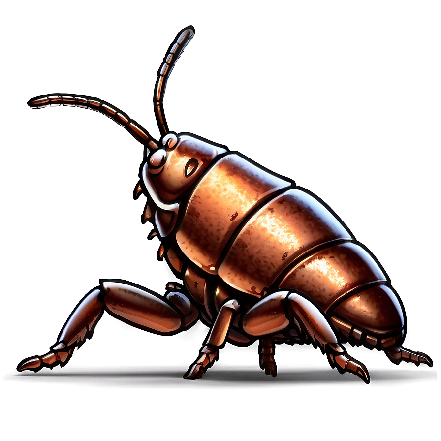 Stylized Roach Png 05242024 PNG