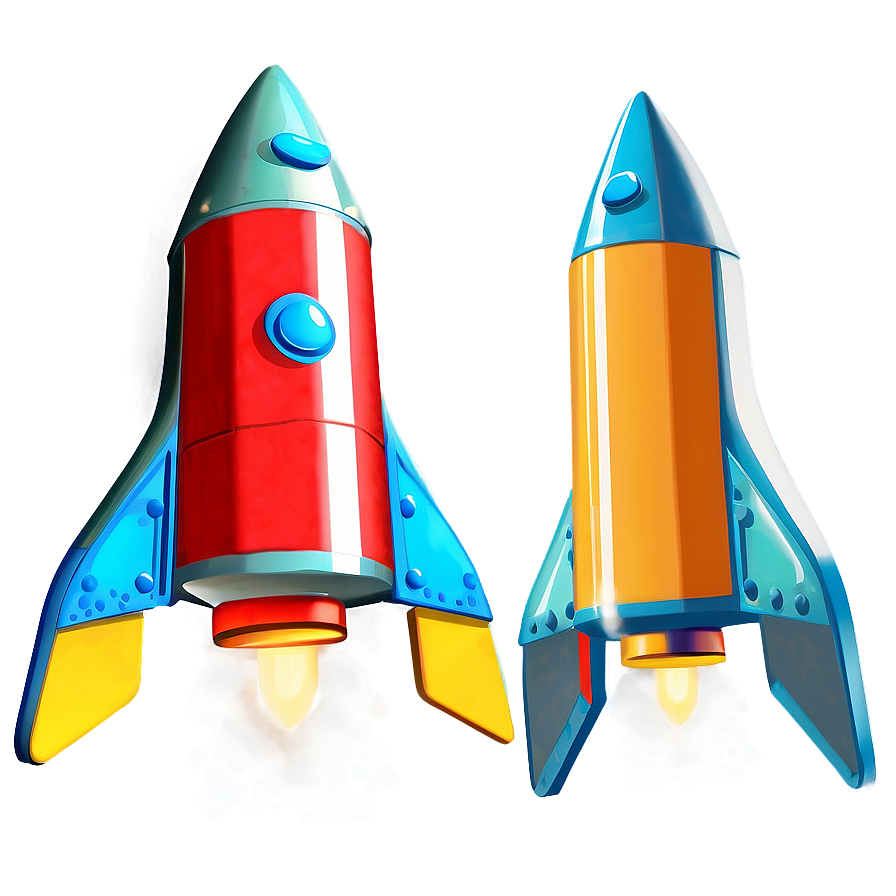Stylized Rocket Png Uth19 PNG
