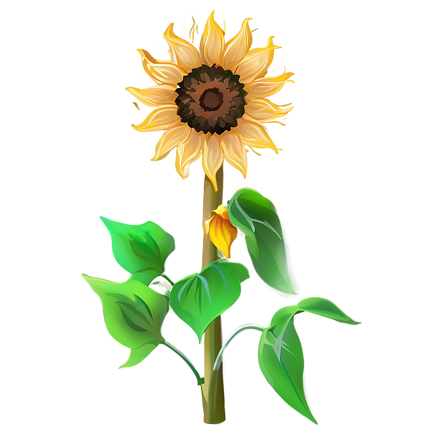 Stylized Sunflower Png 25 PNG