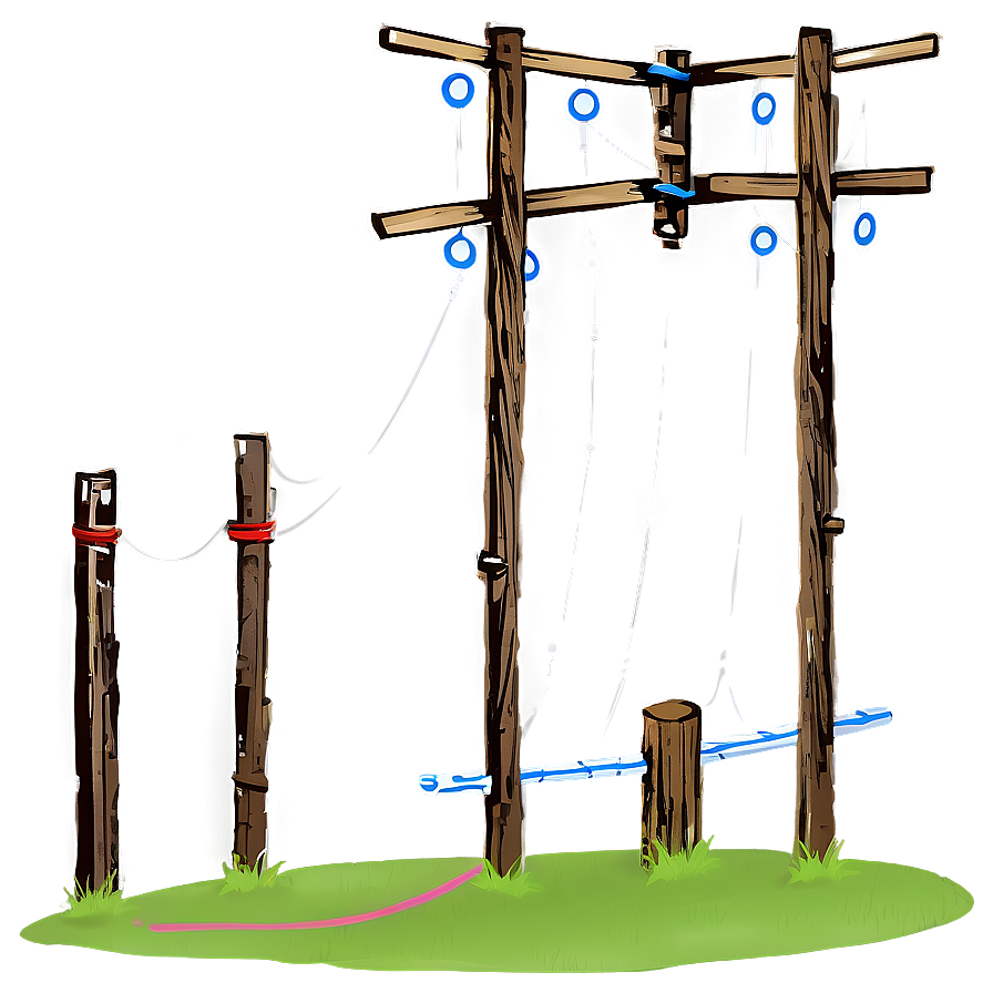 Stylized Telephone Pole Png Knc8 PNG