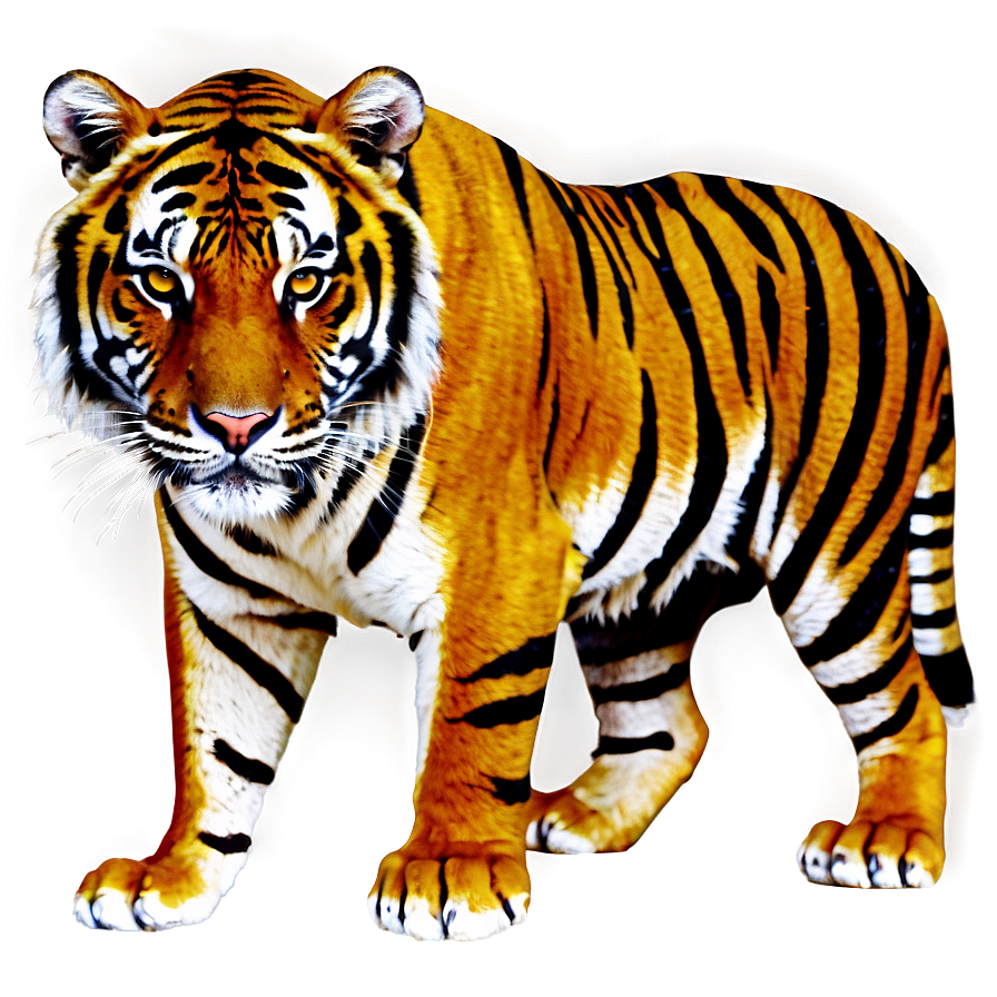 Download Stylized Tiger Png 42 | Wallpapers.com