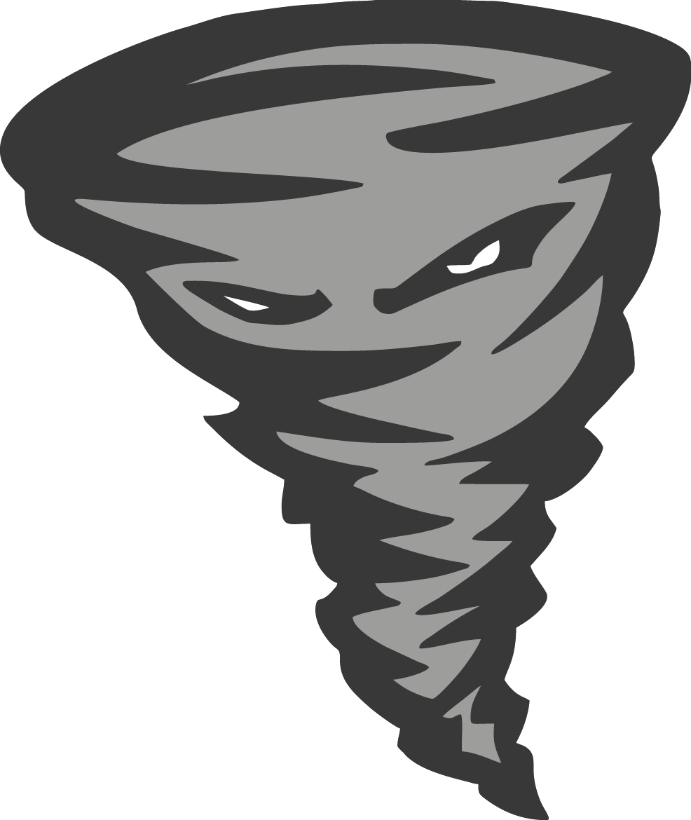 Stylized Tornado Graphic PNG