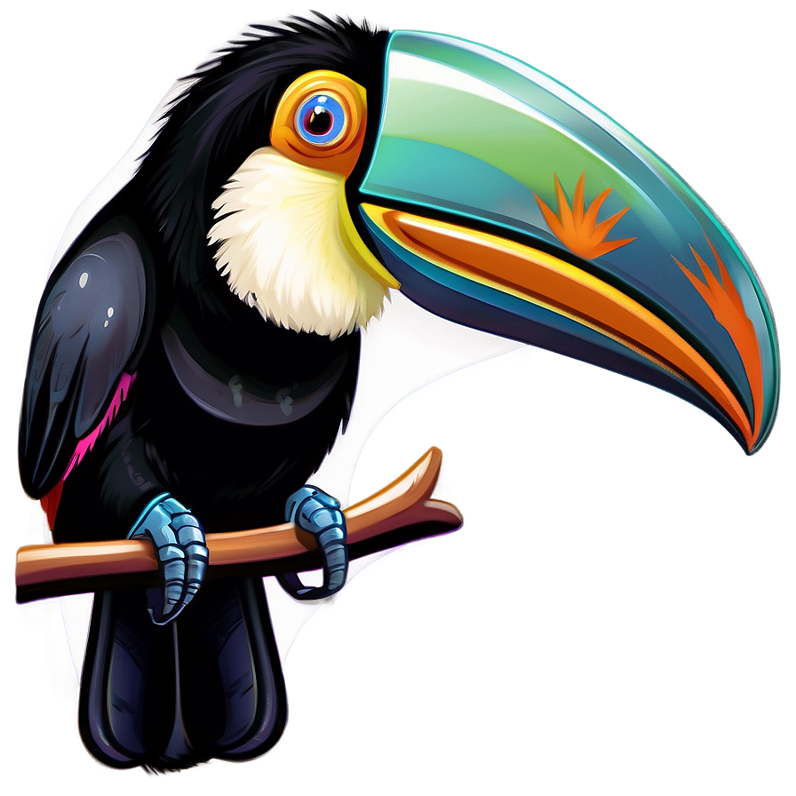 Stylized Toucan Vector Png 31 PNG