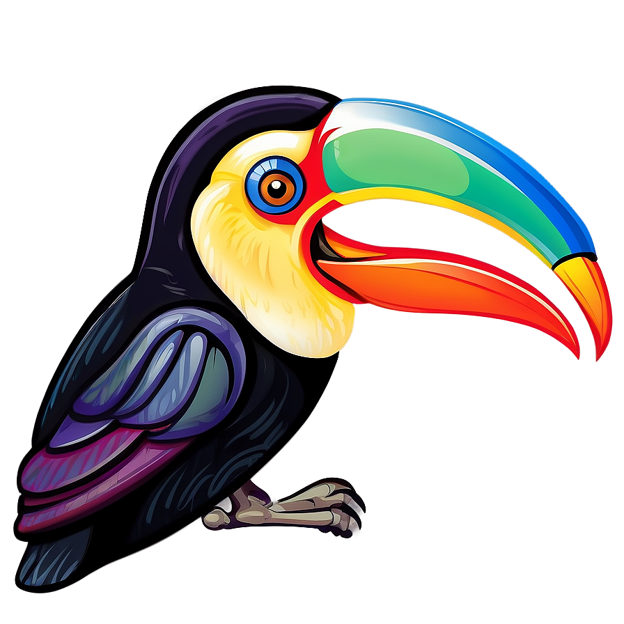 Stylized Toucan Vector Png Fgv PNG