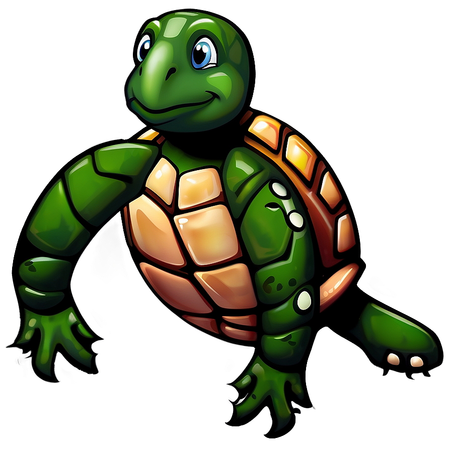 Stylized Turtle Clipart Png 32 PNG