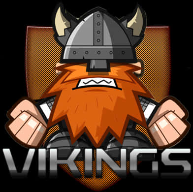 Stylized Viking Logo PNG