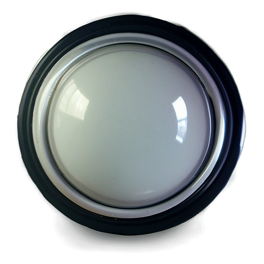 Stylized White Button Png 82 PNG