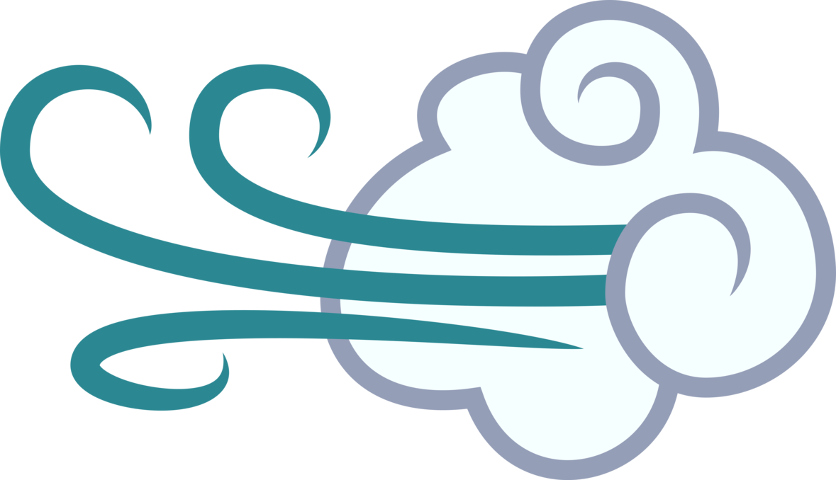 Stylized Wind Icon PNG