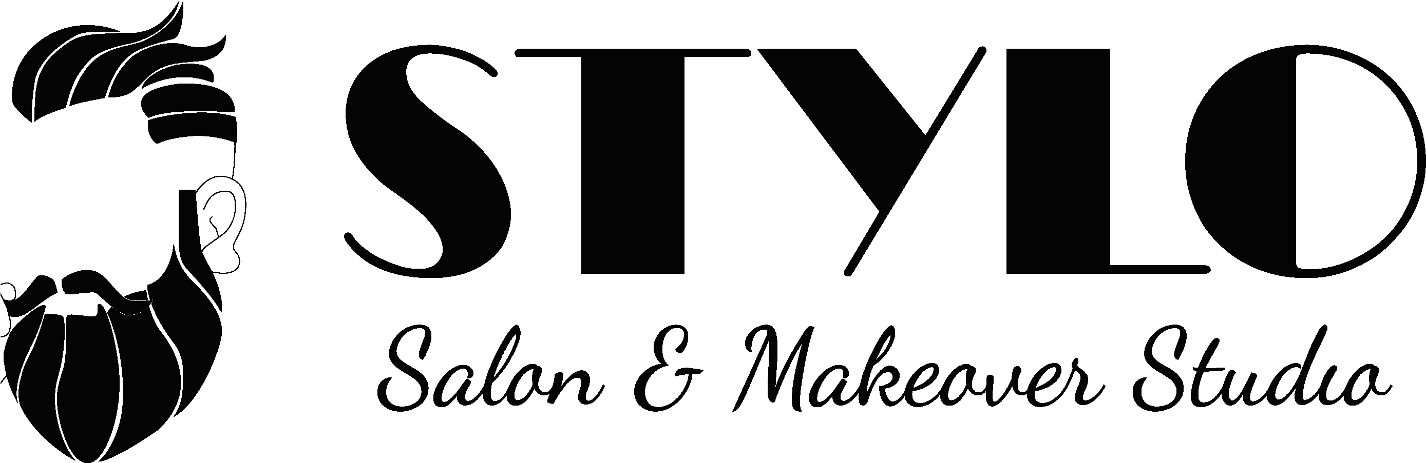 Stylo Salon Makeover Studio Logo PNG