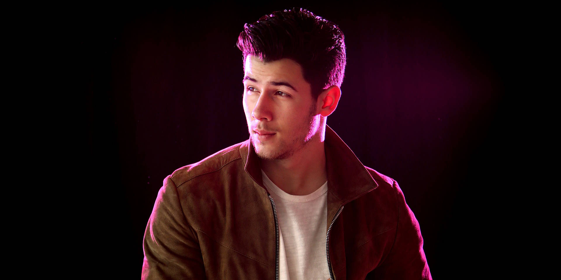 Suave Nick Of Jonas Brothers Background