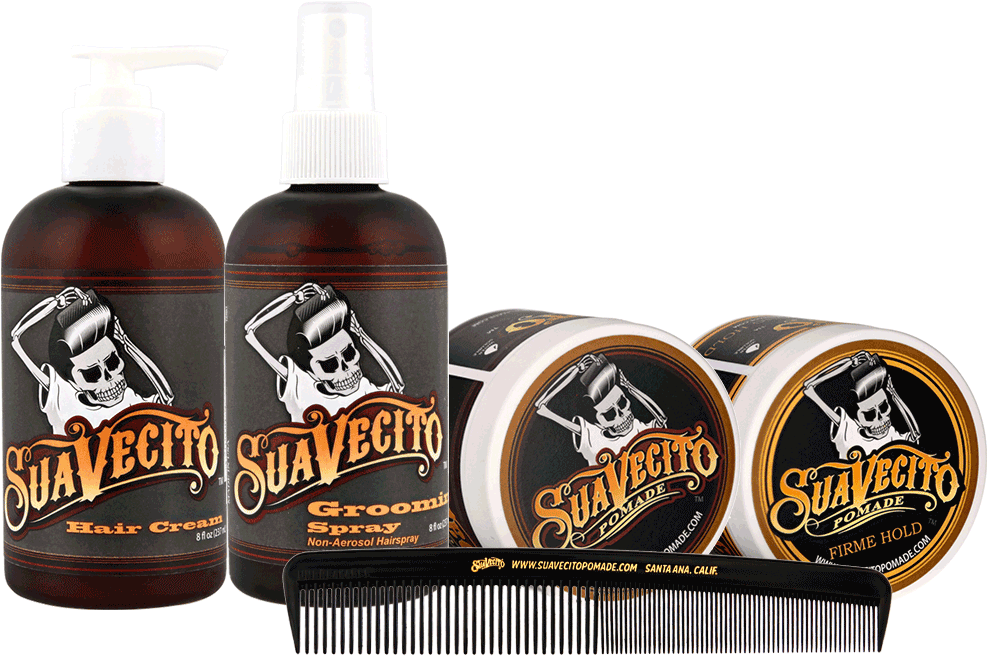Suavecito Mens Hair Styling Products PNG