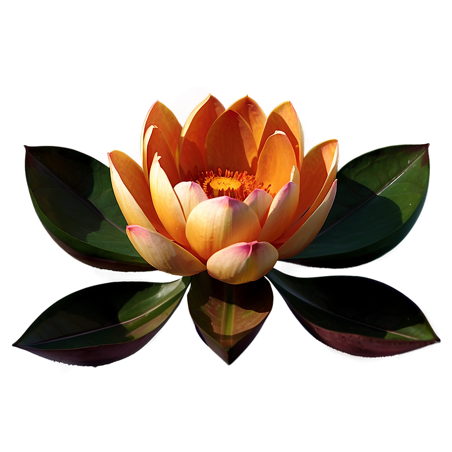 Sublime Orange Lotus Png 82 PNG