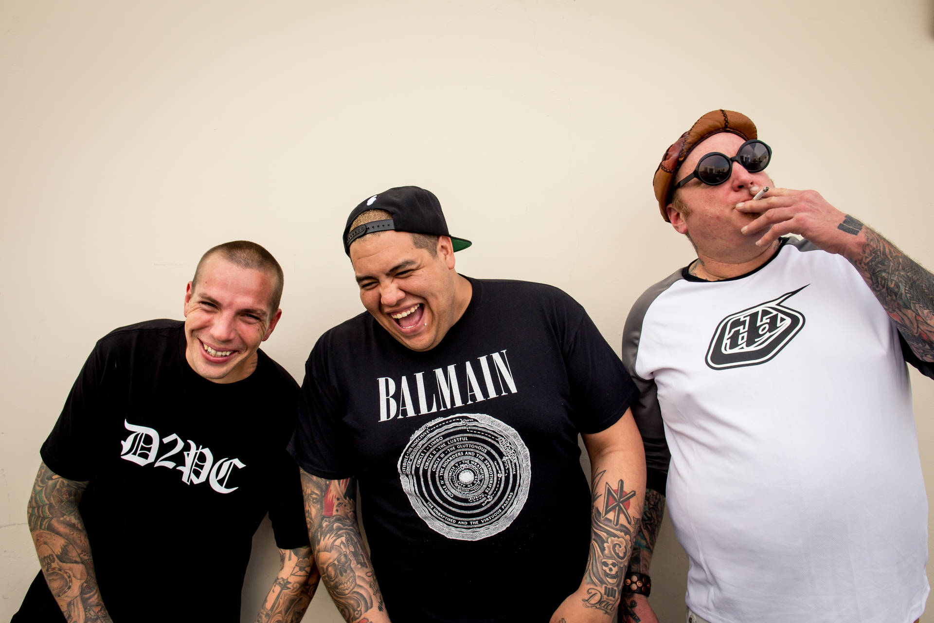 Sublime With Rome Members Laughing Wallpaper