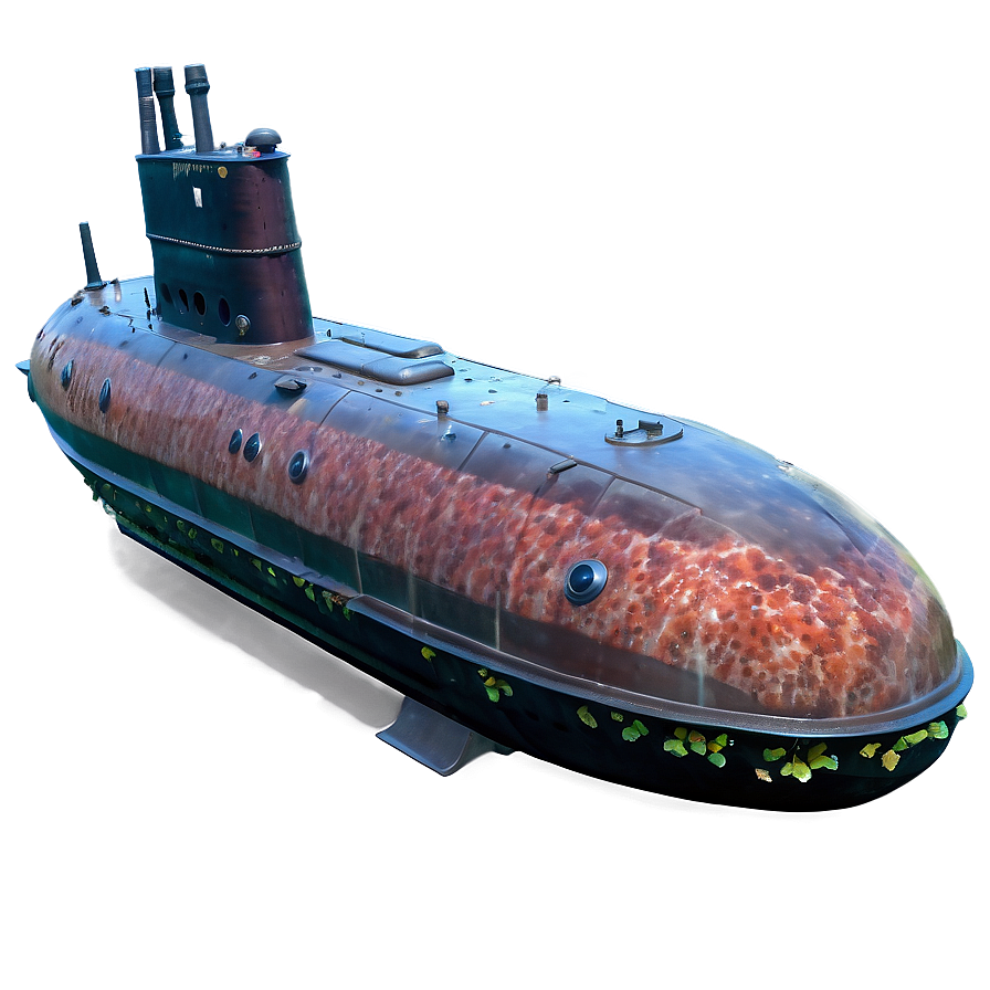 Submarine In Coral Reef Png Ejr PNG