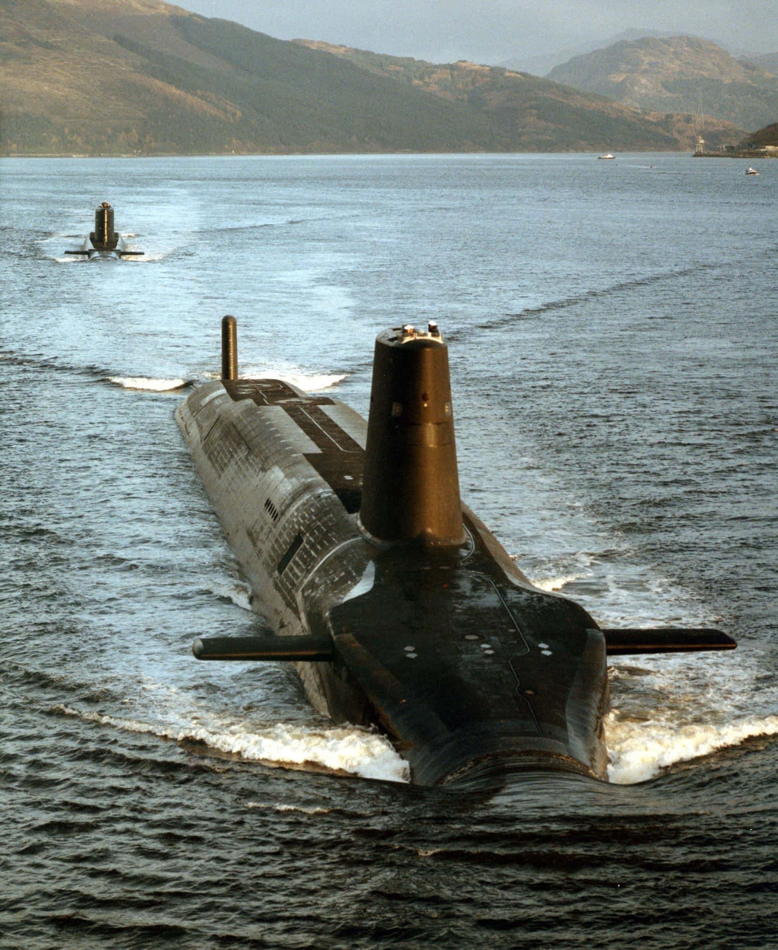 Captained Submarine Sailing to the Depths of the Sea