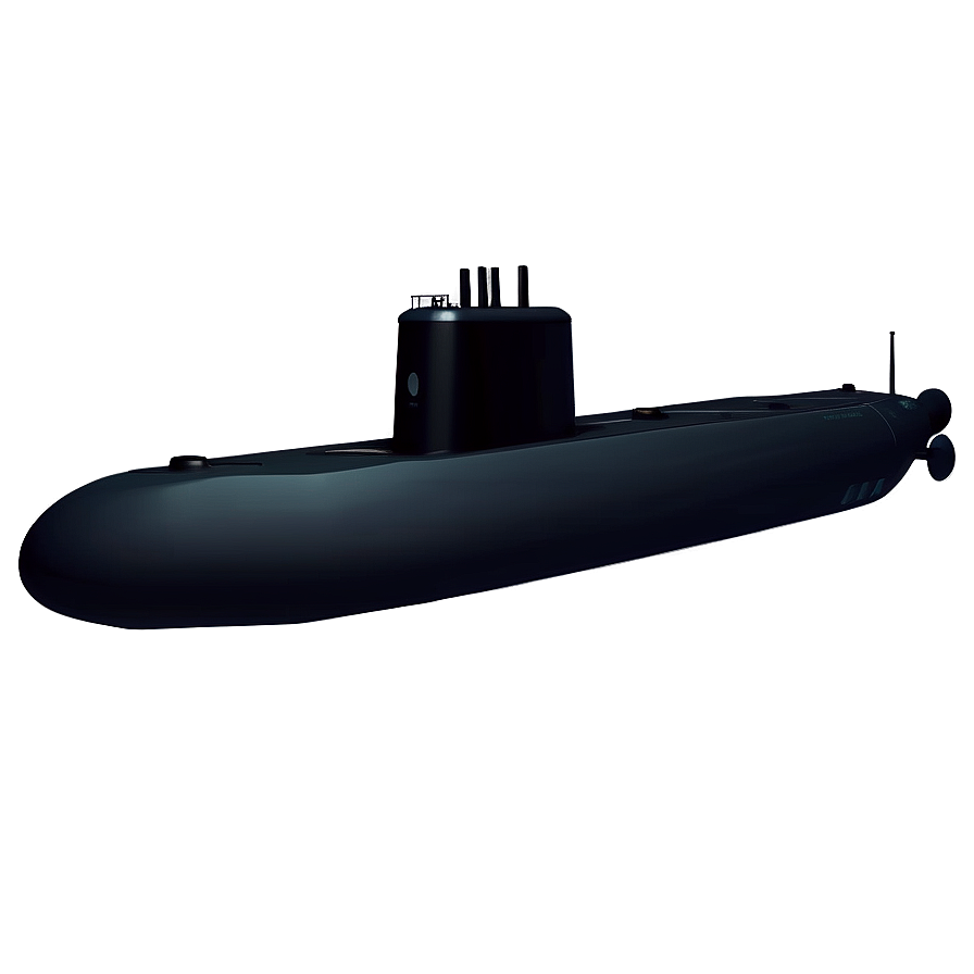 Submarine Silhouette Png 89 PNG