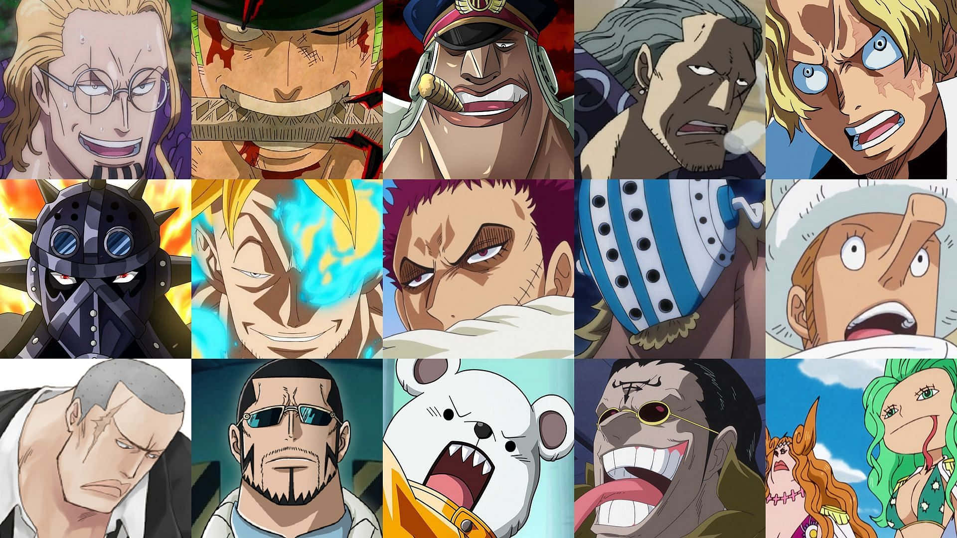 Subordinate One Piece Character Wallpaper