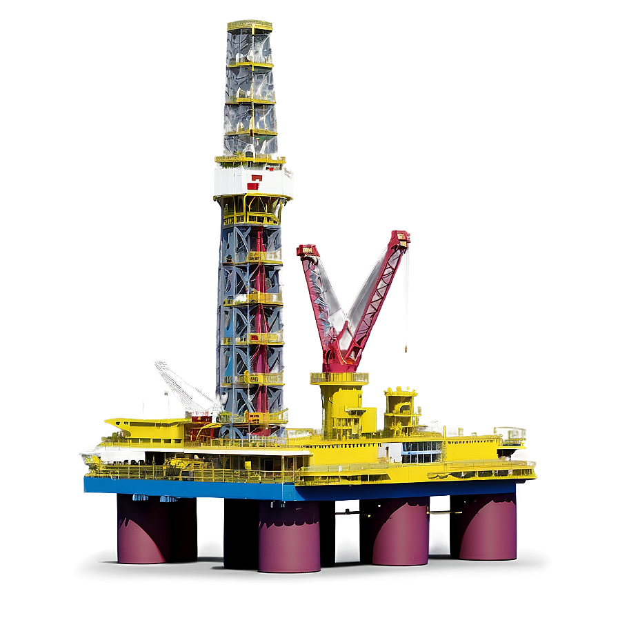 Subsea Oil Rig Png Wyh PNG