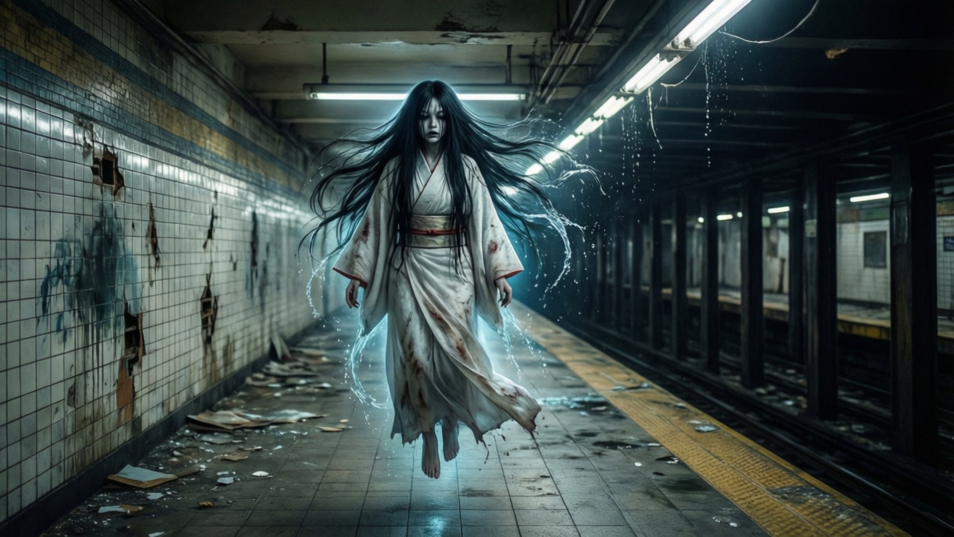U-Bahn-Geist Wallpaper