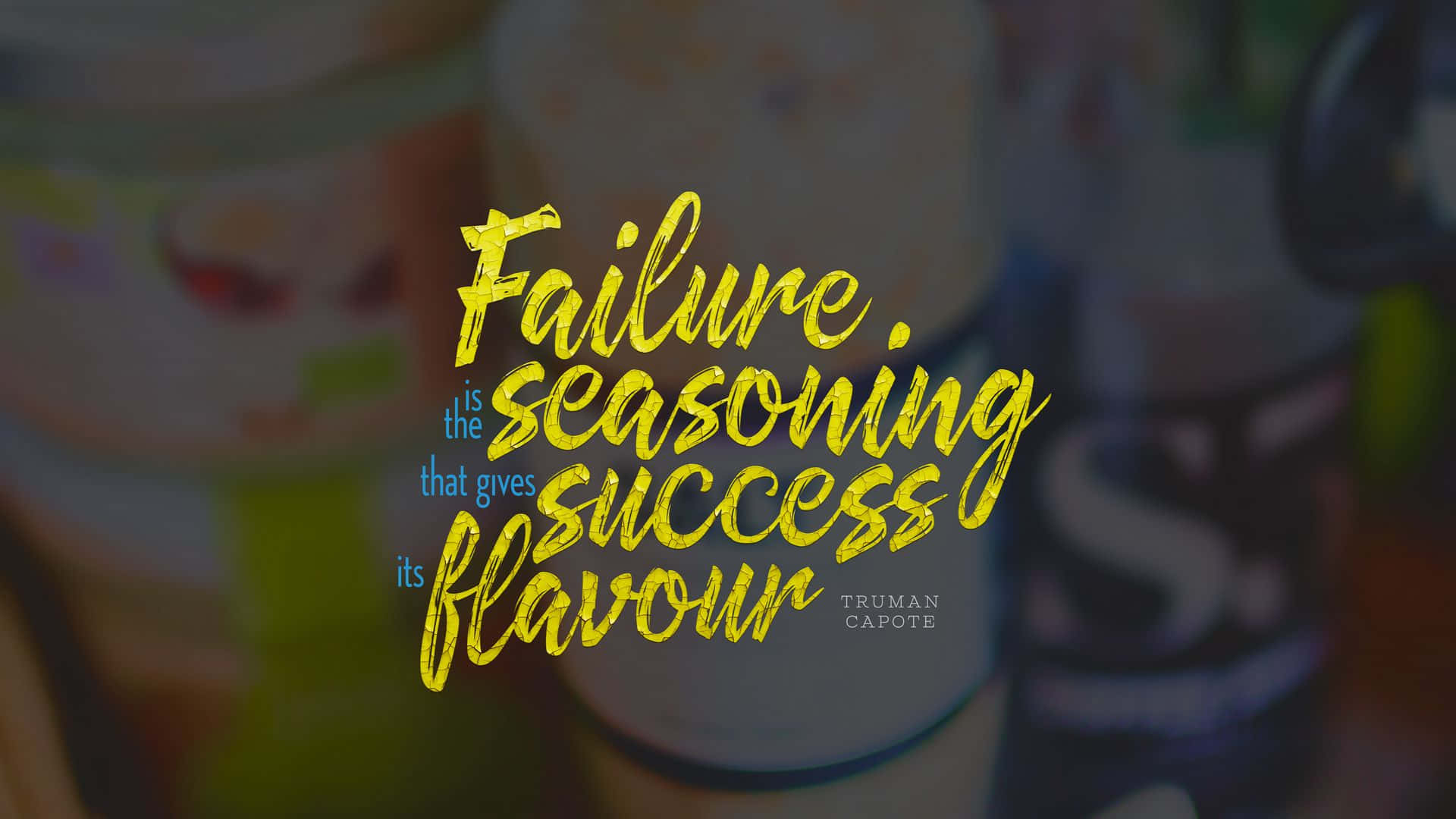 Failure Is Seasoning Success