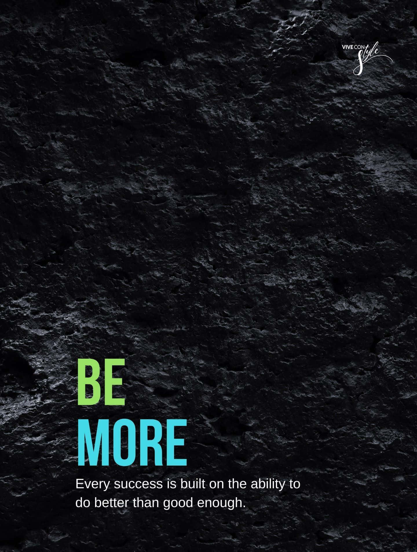 Be More - Motivational Poster