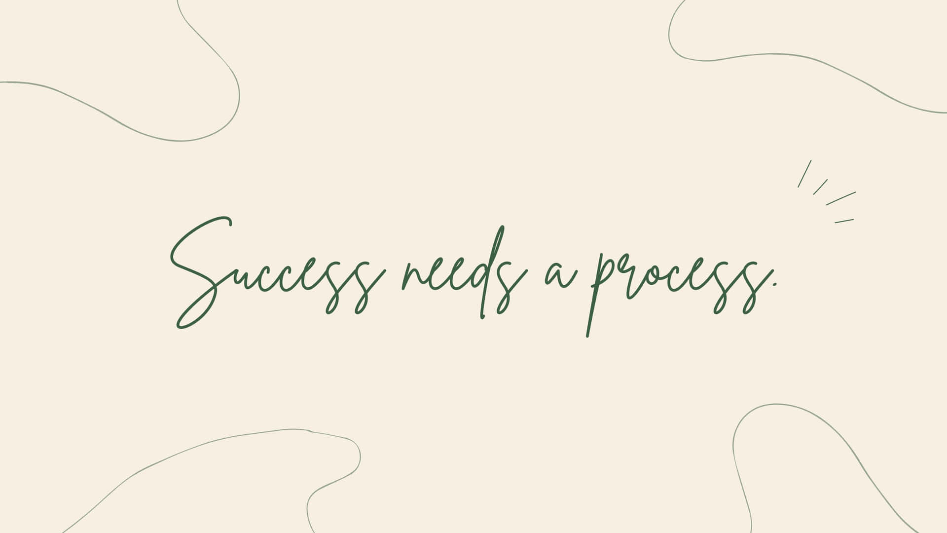 Success Process Quote Background Wallpaper